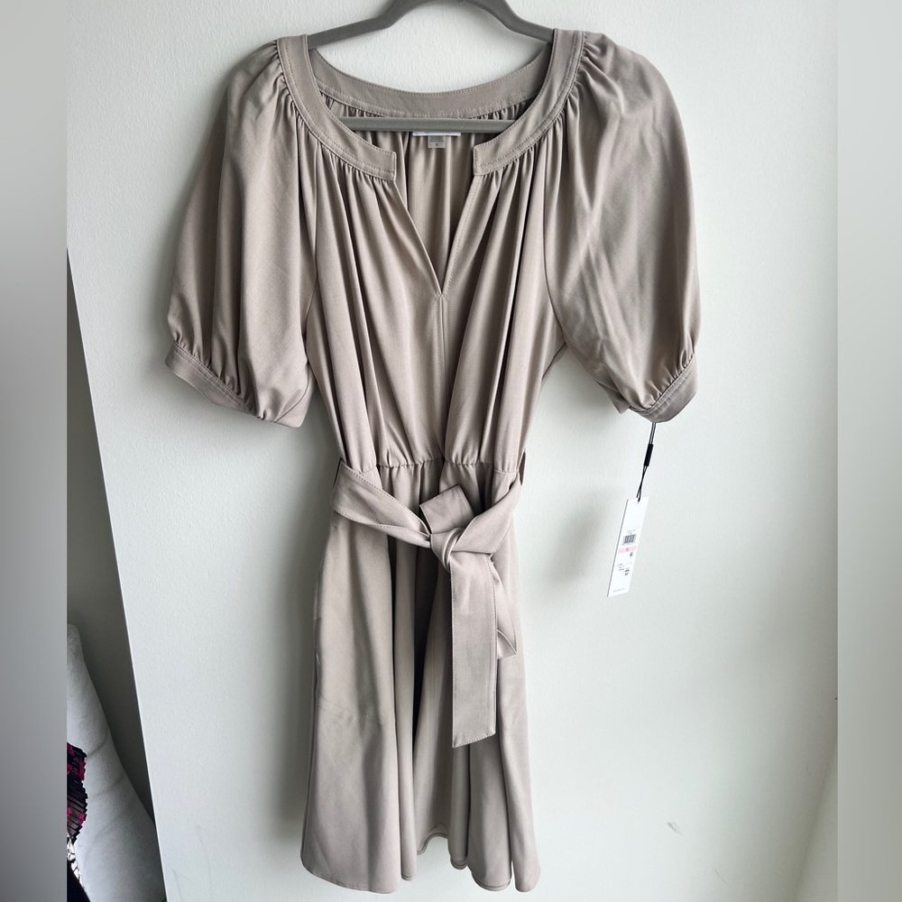 Calvin Klein beige dress